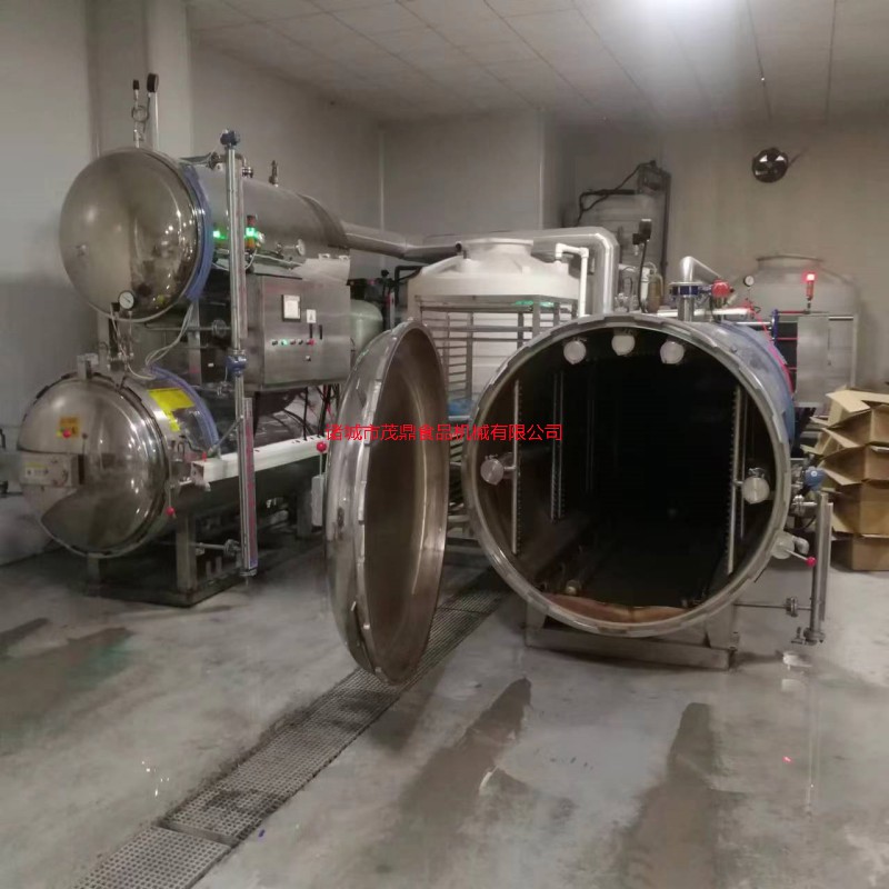 宠物食品杀菌锅客户使用现场