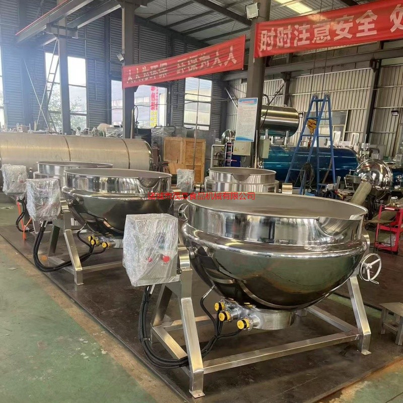 电加热可倾式夹层锅