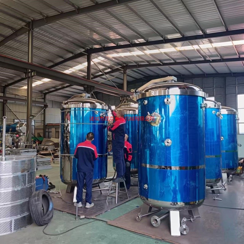 大型高温高压粽子蒸煮锅立式可倾式三角粽子新派粽子快煮设备