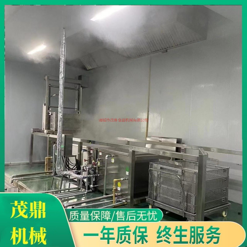 鸡爪牛肉卤味熟食大容量蜂窝卤煮锅方形五面加热漂烫锅蔬菜焯水锅自带航吊出料